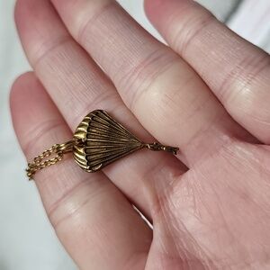 NWOT Handmade Balloon And Man Pendant Necklace!